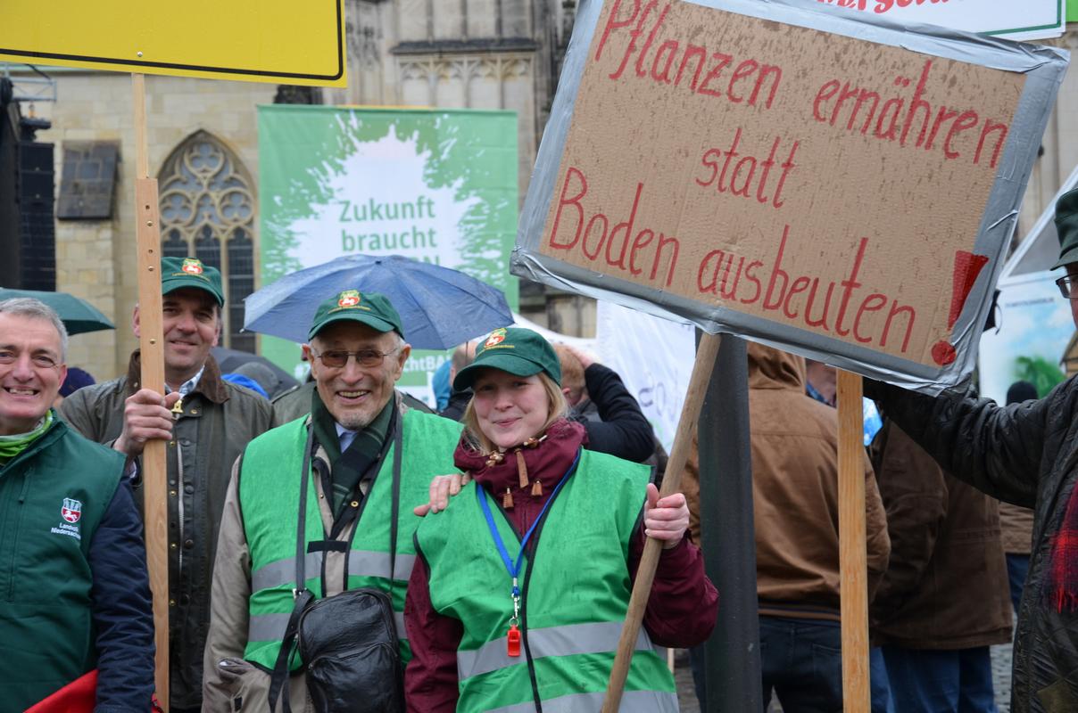 Kundgebung in Münster am 04. April 2019