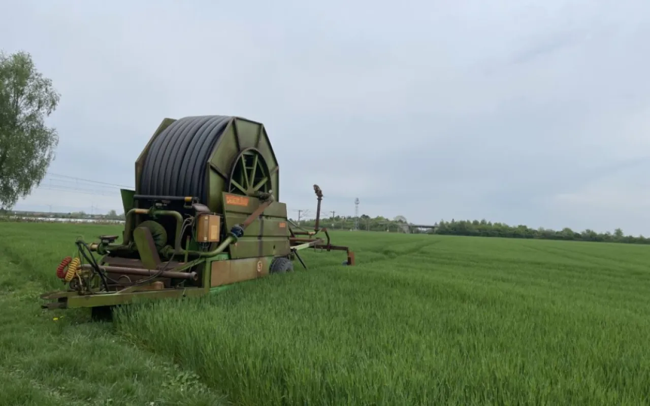Wasser ist und bleibt ein wichtiges Thema für Bauern