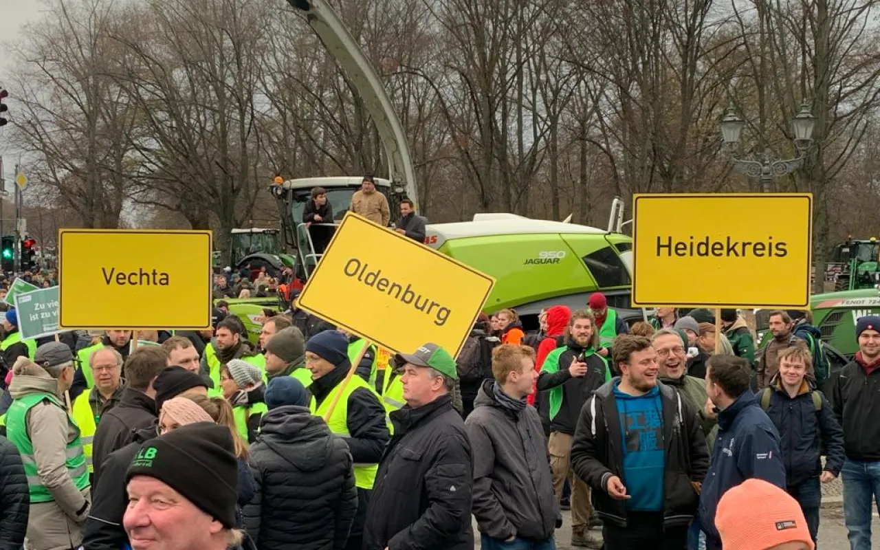 Niedersachsens Landwirte fordern einen Politikwechsel