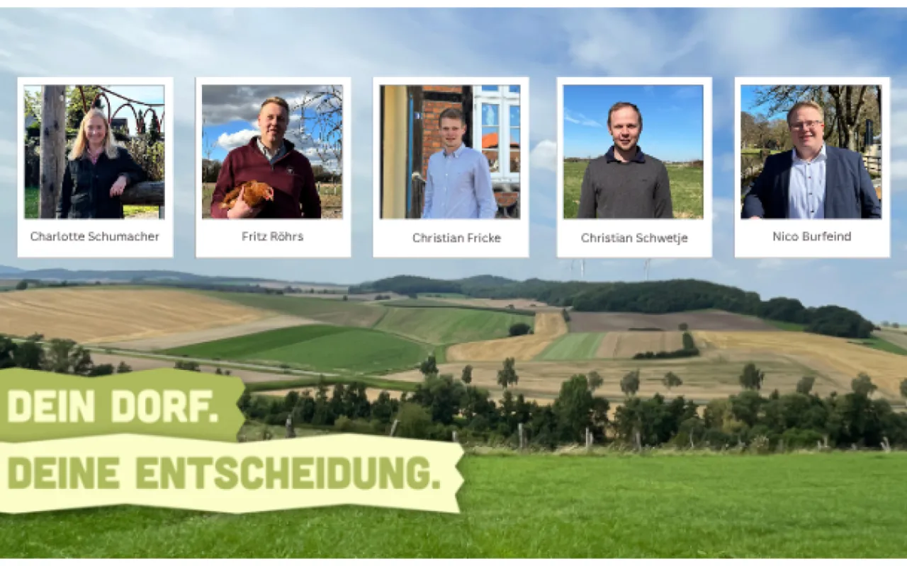 Kommunalwahl 2026: „Dein Dorf. Deine Entscheidung“