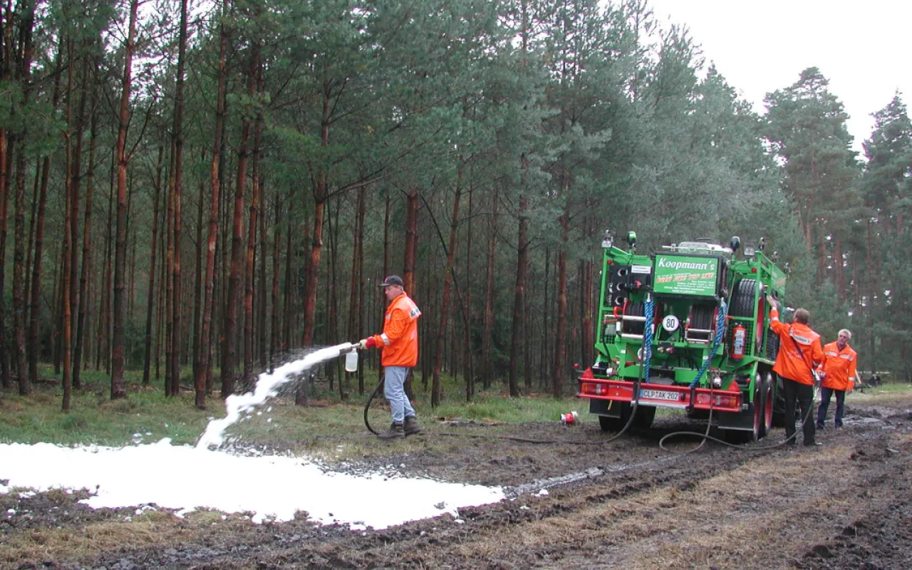 Wenn der Wald brennt, kommen die Landwirte